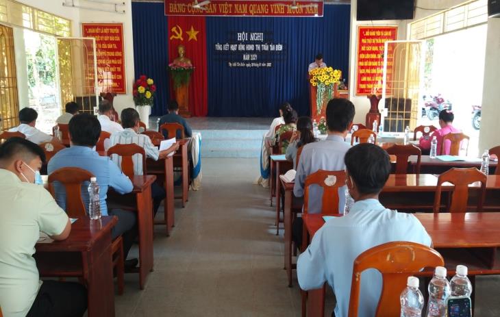 Hội đồng nhân dân thị trấn Tân Biên tổng kết hoạt động năm 2021 và phương hướng nhiệm vụ năm 2022